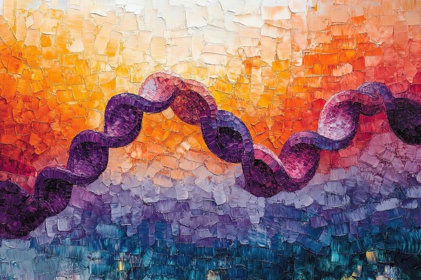 Chromatic Helix Ascent 7P3HN9 65 Print