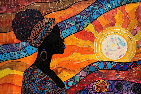 African Sunrise 8H29NP 45 by Abstract Rebellion