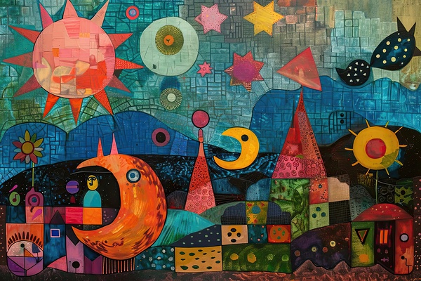 Celestial Town KH295J 55 by Abstract Rebellion