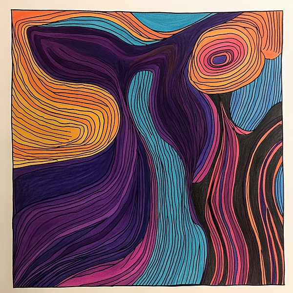 Chromatic Currents 79HBC2 48 Print