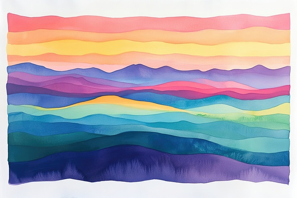 Chromatic Horizons H3N9P2 47 Print