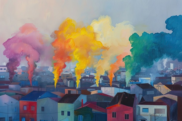 Chromatic Smokestacks 2P3H9N 48 by Abstract Rebellion