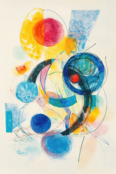 Chromatic Dance 7H29NP 47 Print