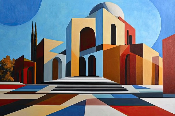 Architectural Rhapsody 7H3N2P 55 by Abstract Rebellion
