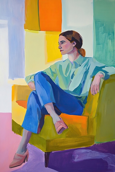Contemplative Pose 29HBNP 49 by Abstract Rebellion