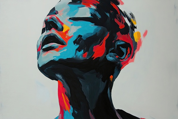 Chromatic Rhapsody Face K92D3H 52 by Abstract Rebellion