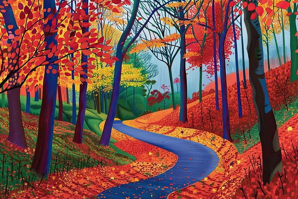 Autumn Pathway NZ8W29 67 by Abstract Rebellion