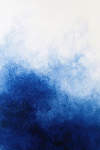 Azure Depths Echoing Light 7P3H2N 48 by Abstract Rebellion
