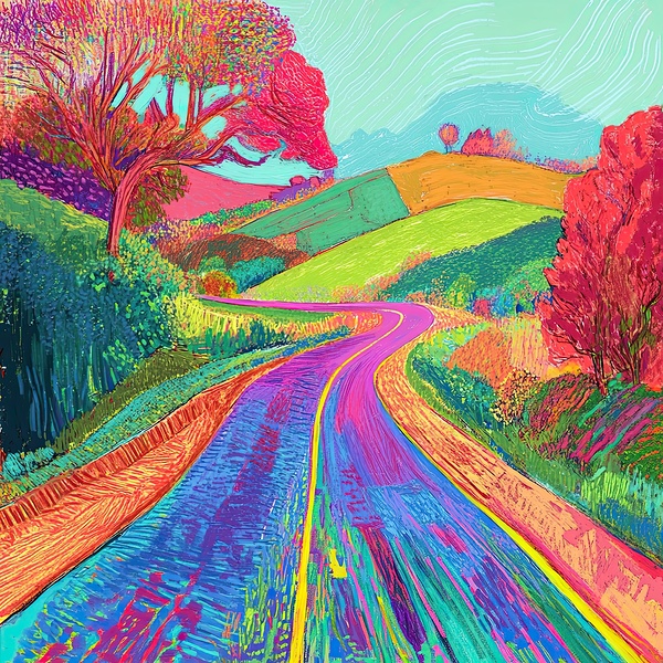 Chromatic Journey 2P9H7N 57 Print