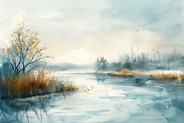 Autumn Whispers Y29H7N 57 Print