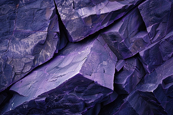 Amethyst Fracture H79N2P 47 by Abstract Rebellion