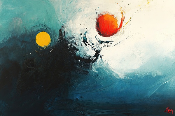 Celestial Dance Y49Z7J 55 Print