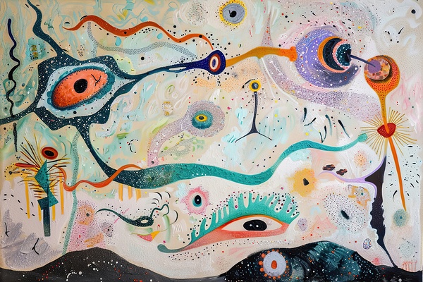 Cosmic Microcosm Dance 7P3HNJ 55 Print