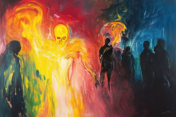 Between Two Worlds 7H9N2P 55 by Abstract Rebellion