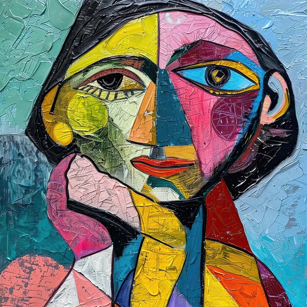 Contemplative Muse H92N3Z 60 by Abstract Rebellion