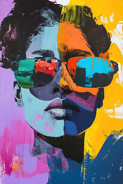 Chromatic Visage K8E529 55 by Abstract Rebellion
