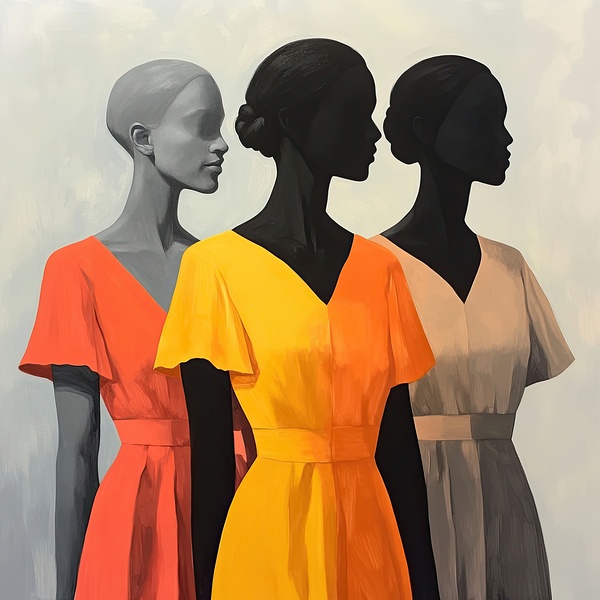 Chromatic Triptych Y23K7D 60 by Abstract Rebellion
