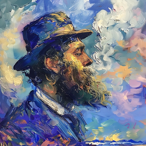 Smoke and Serenity: Claude Monet by Abstract Rebellion