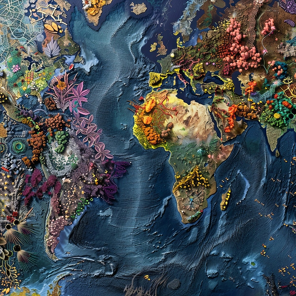 Blooming Earth Print
