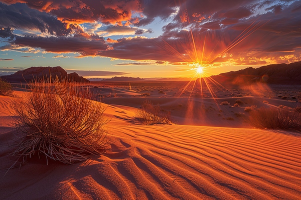 Desert Glow Print