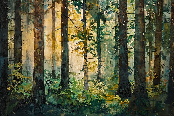 Enchanted Forest Print