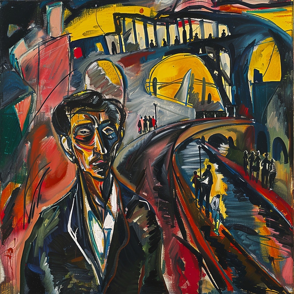 Urban Turmoil by Abstract Rebellion