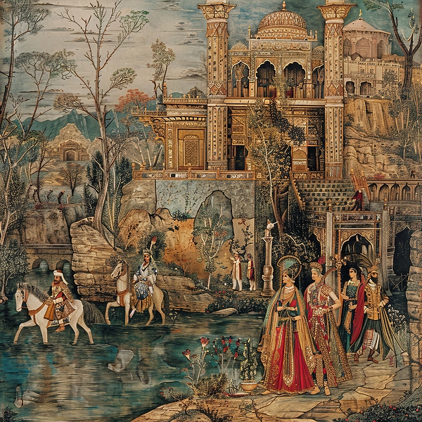 The Royal Procession Print