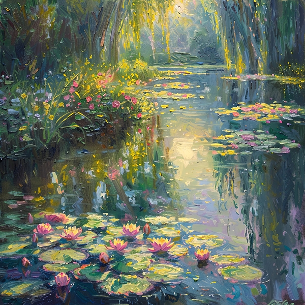Serenity in Bloom by Abstract Rebellion