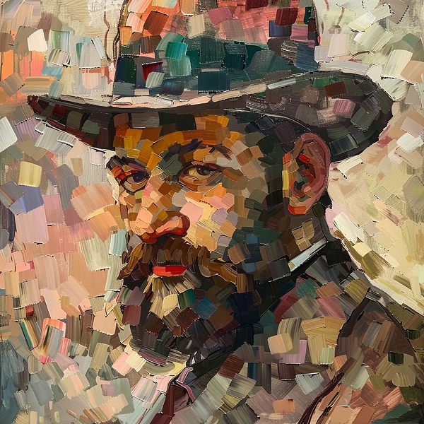 Fragmented Gaze Print