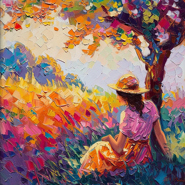 Sunlit Serenity Print
