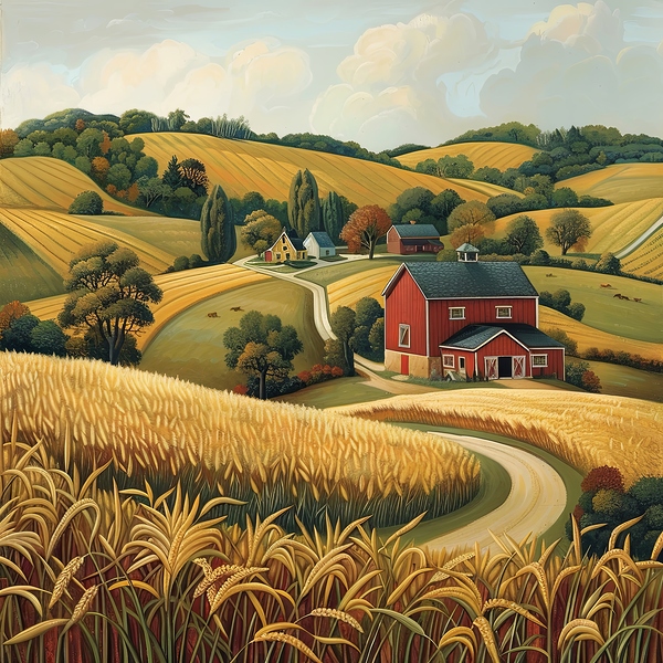 Golden Harvest by Abstract Rebellion