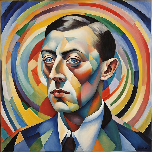 Prismatic Portrait Print