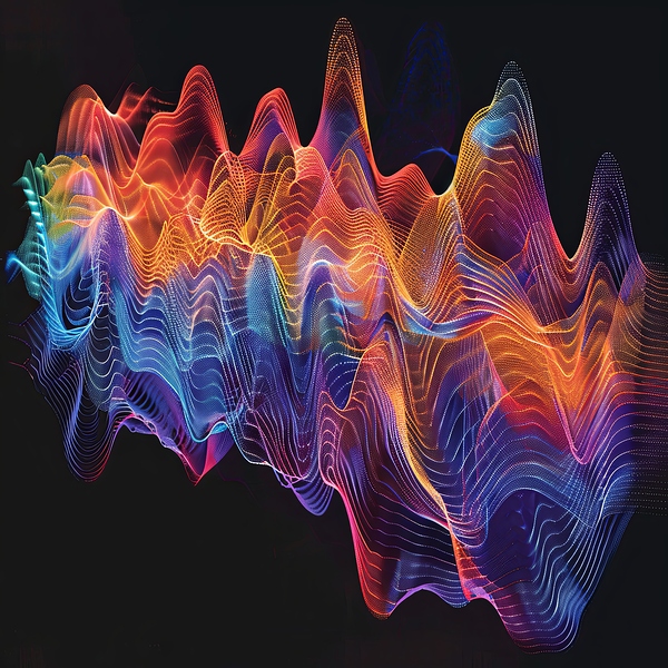 Harmonic Waves Print
