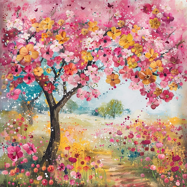 Blossom Symphony Print
