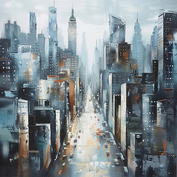 Urban Rain  Print