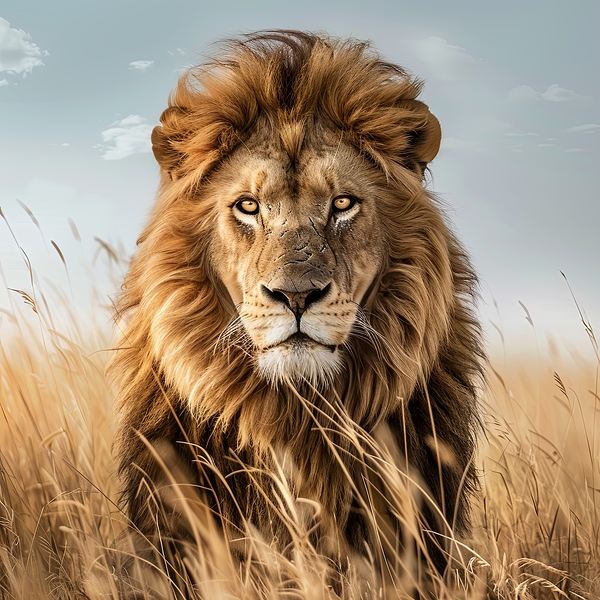 King of the Savannah by Abstract Rebellion