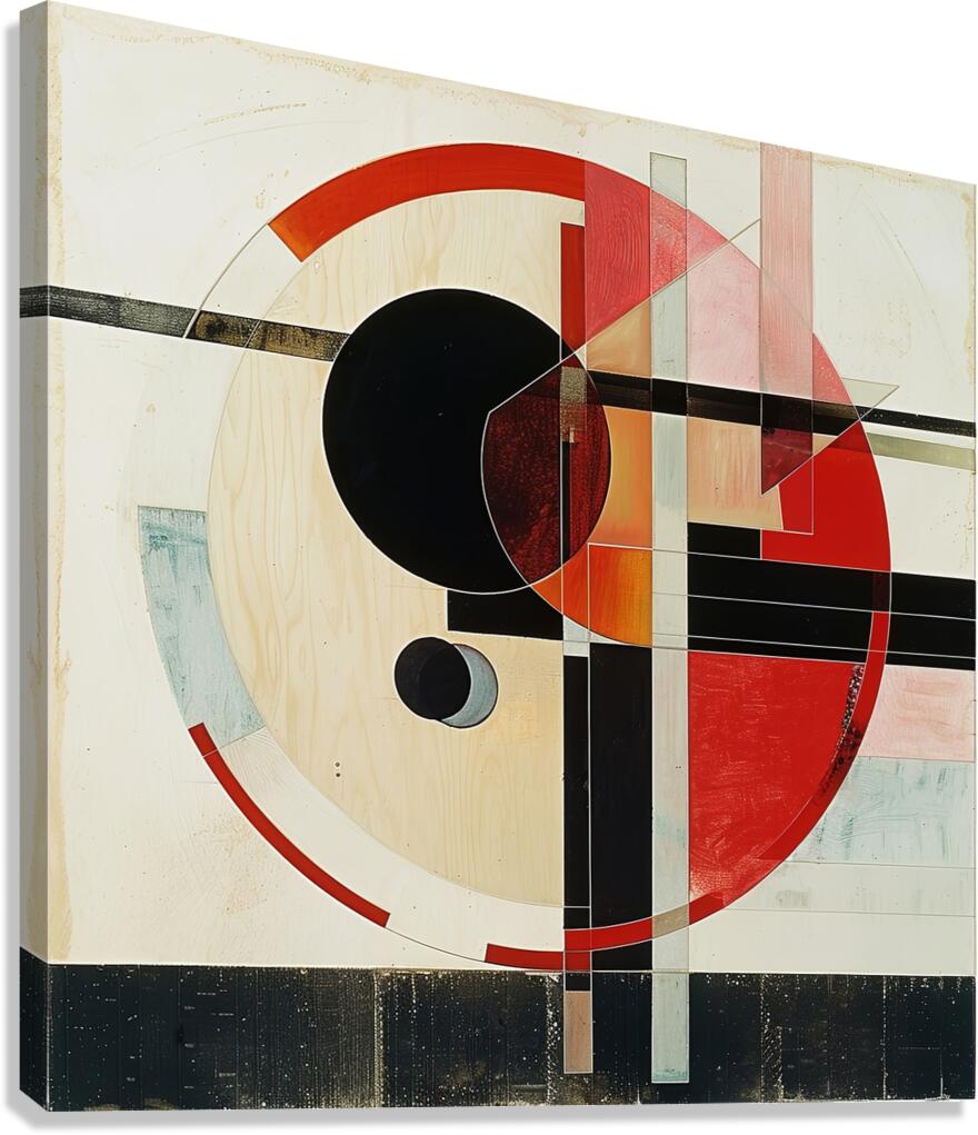 Geometric Harmony Canvas Print