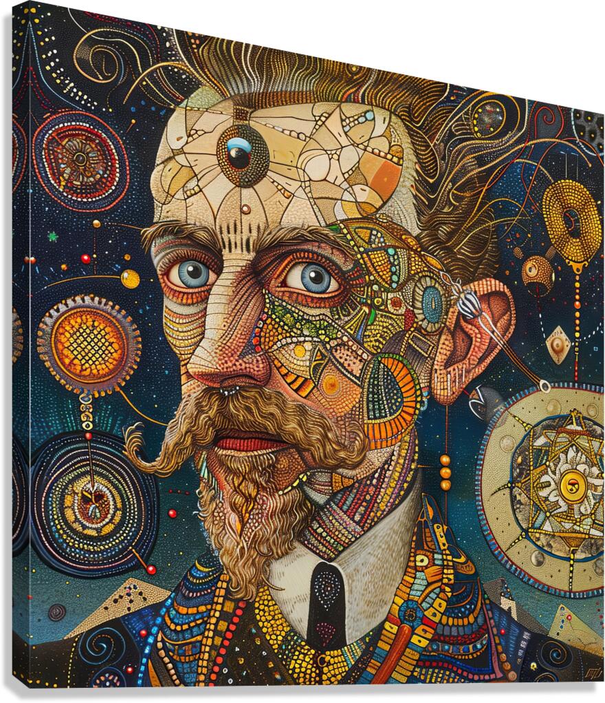 Cosmic Visionary: Adolf Wolfli Canvas Print