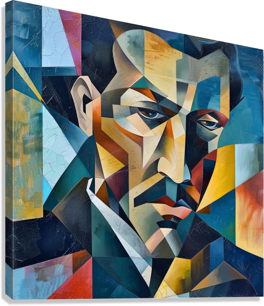 Fractured Reflection: Albert Gleizes Canvas Print