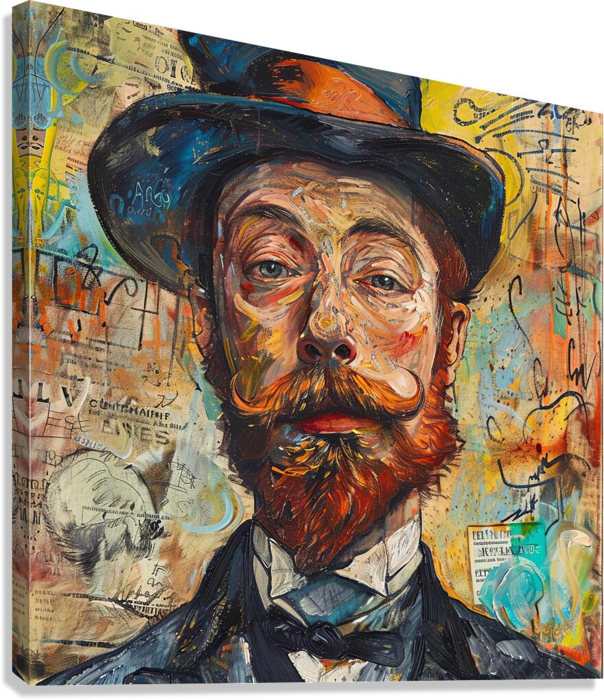 Eclectic Gentleman: Henri de Toulouse Lautrec Canvas Print