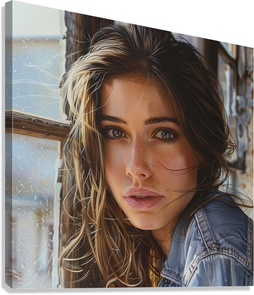 Windswept Reflection Canvas Print