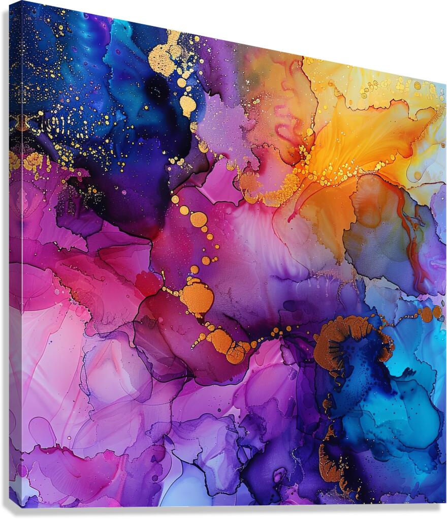 Celestial Bloom Canvas Print