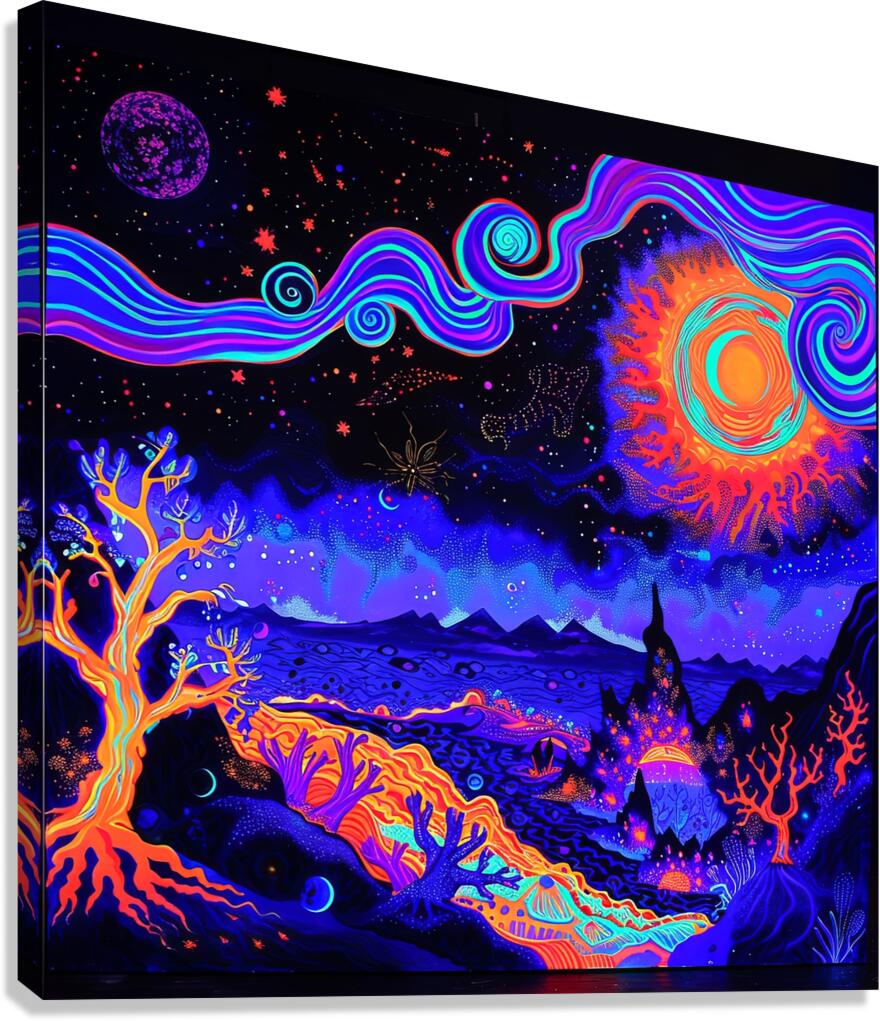 Neon Genesis Canvas Print