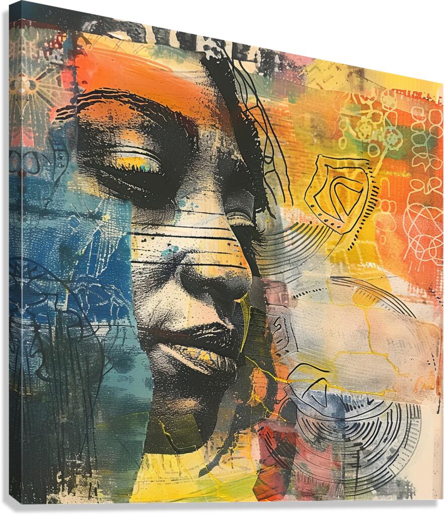 Introspective Echoes Canvas Print