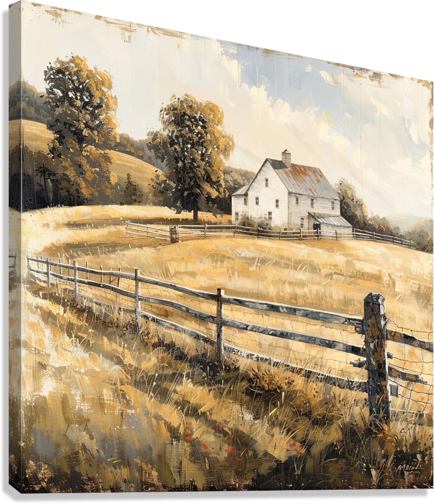 Golden Fields Canvas Print