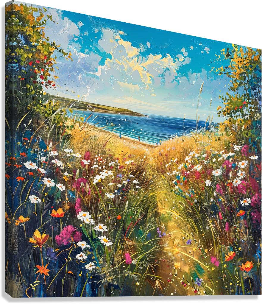 Path to Serenity Canvas Print