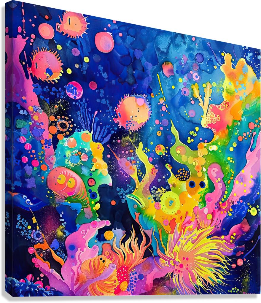 Cosmic Reef Canvas Print