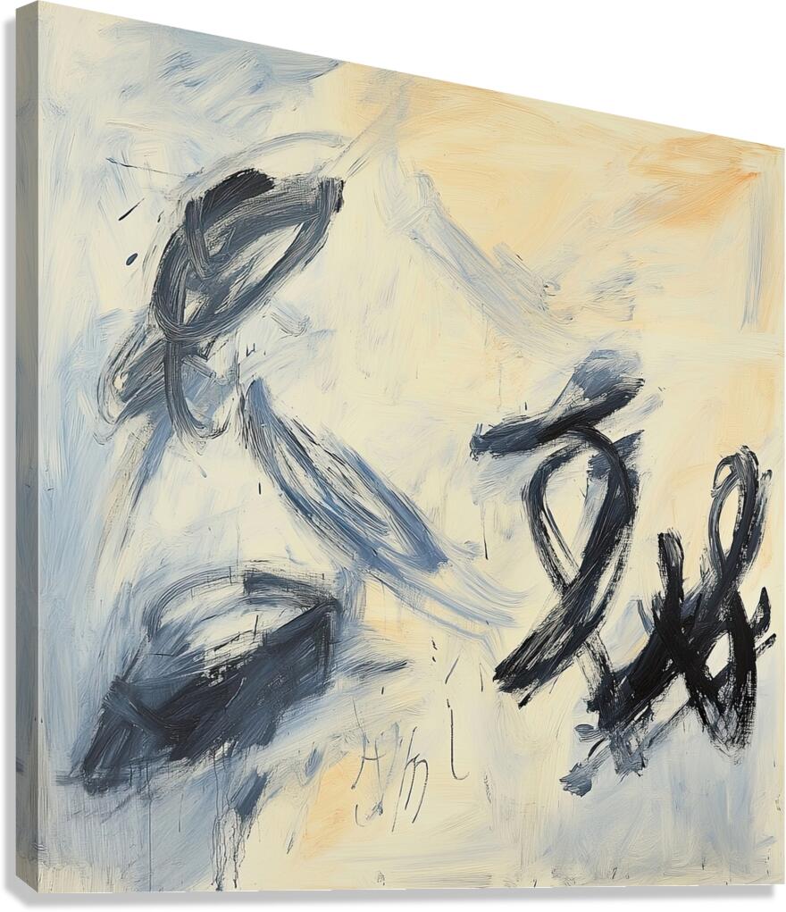 Abstract Dance Y59H2N 55 Canvas Print