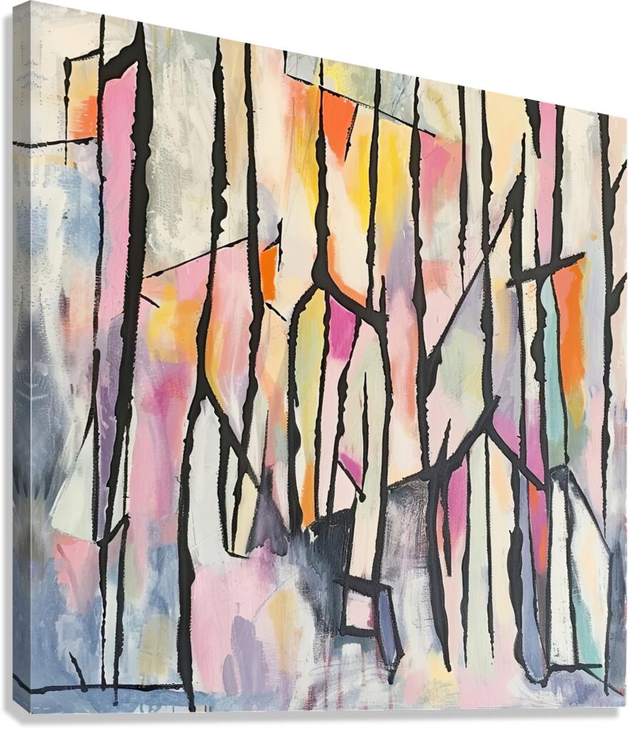 Abstract Reverie 7H29NP 45 Canvas Print