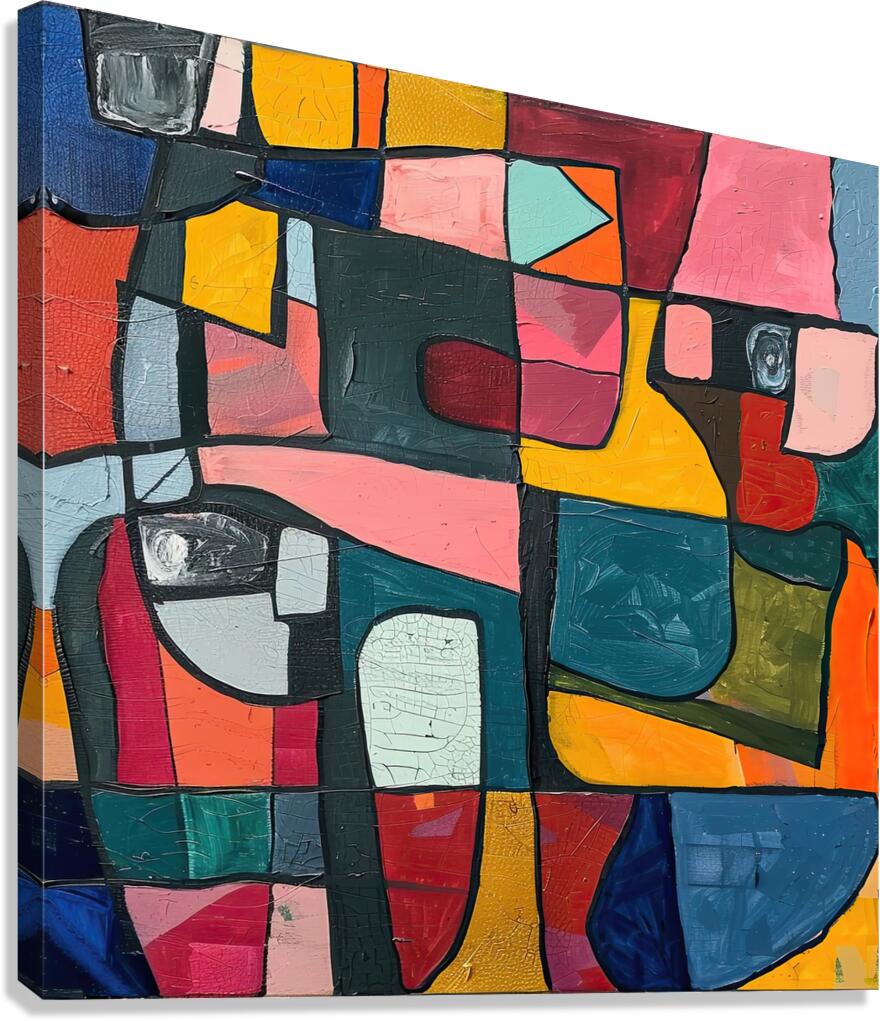 Abstract Harmony 7294HB 45 Canvas Print